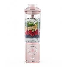 Blender portabil Ninja Blast Max BC251EUPK, 14.4W, Capacitate 570 ml, 19000 rpm, Zdrobire gheata, Pana la 25 de cicluri, Fara BPA, Roz